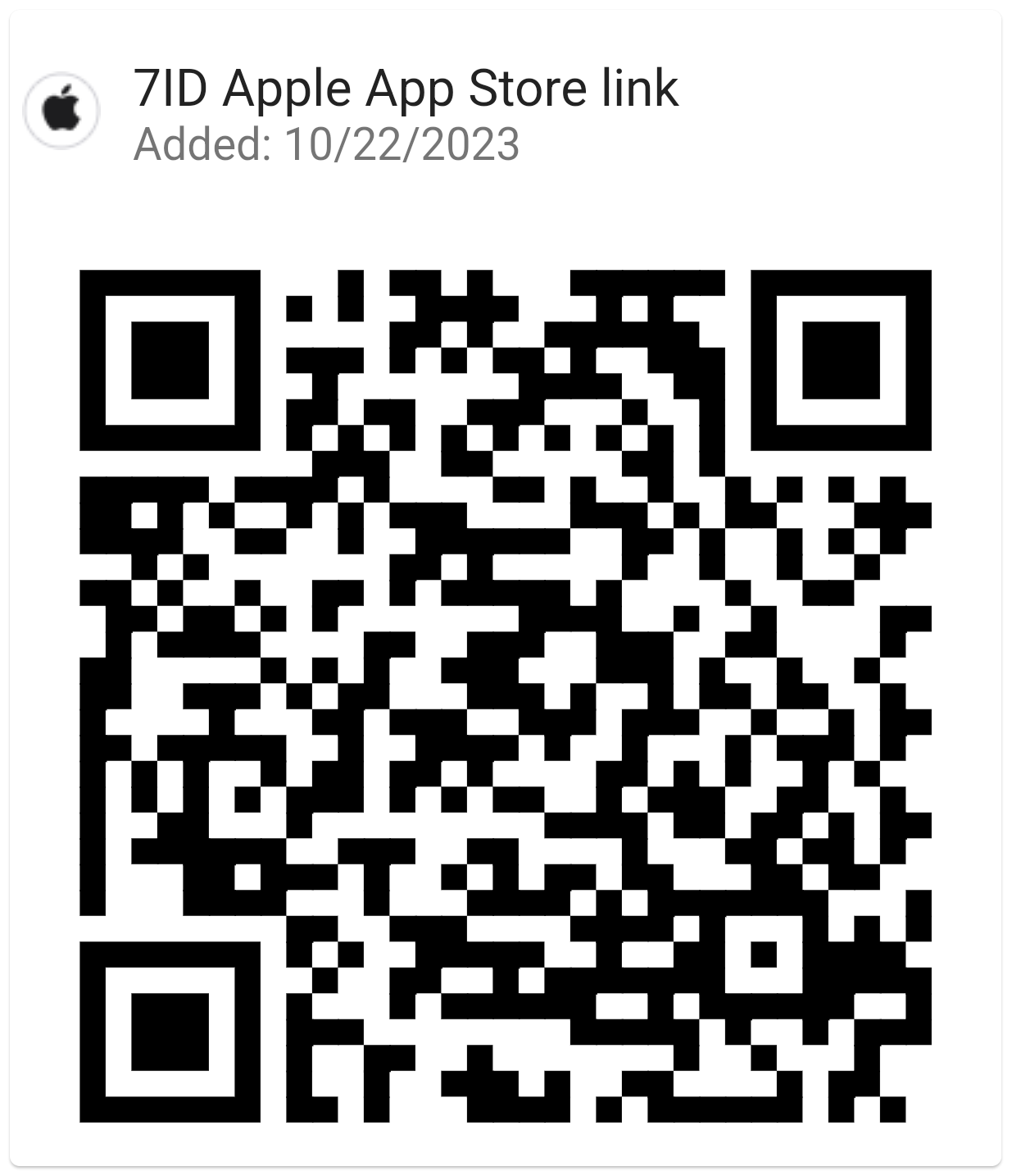 从 Apple App Store 下载 7ID